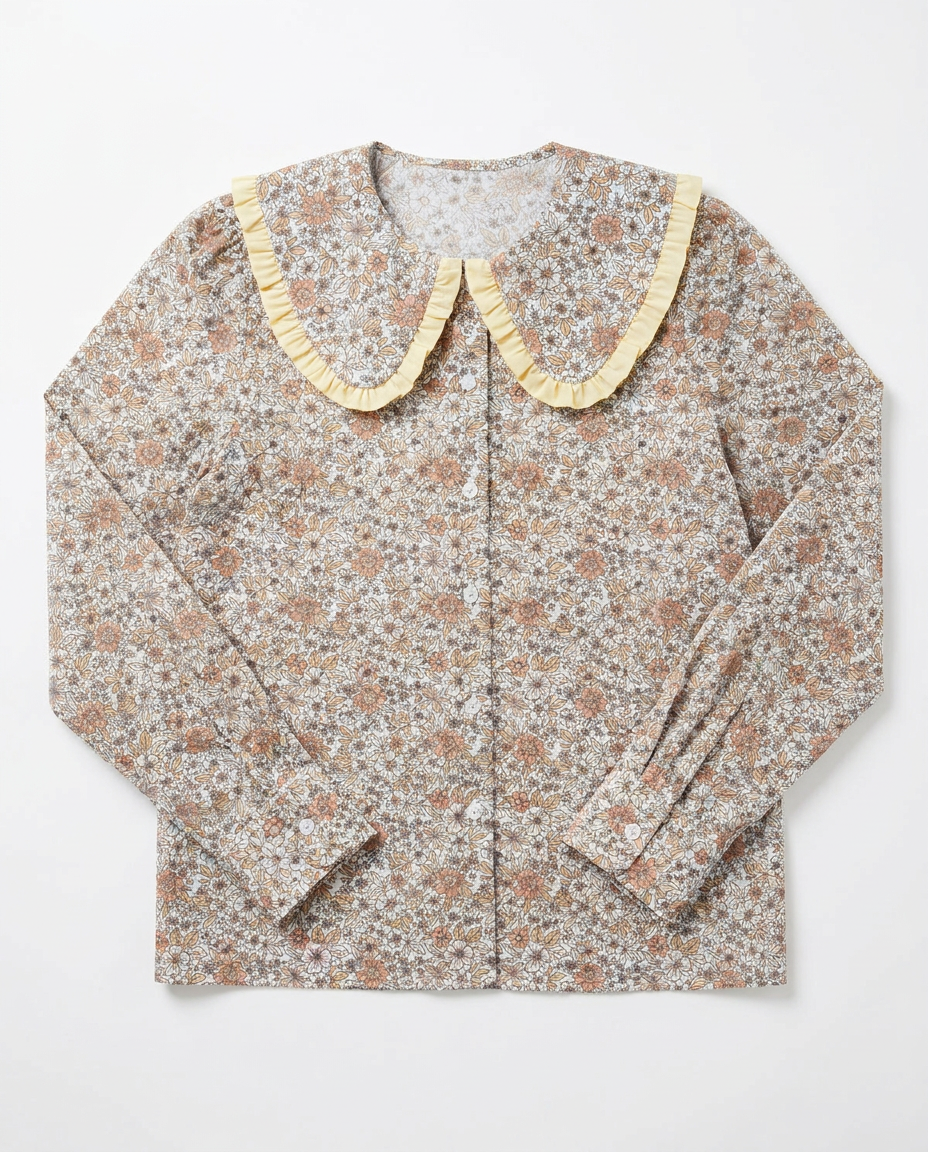 Janine Liberty Beige Shirt