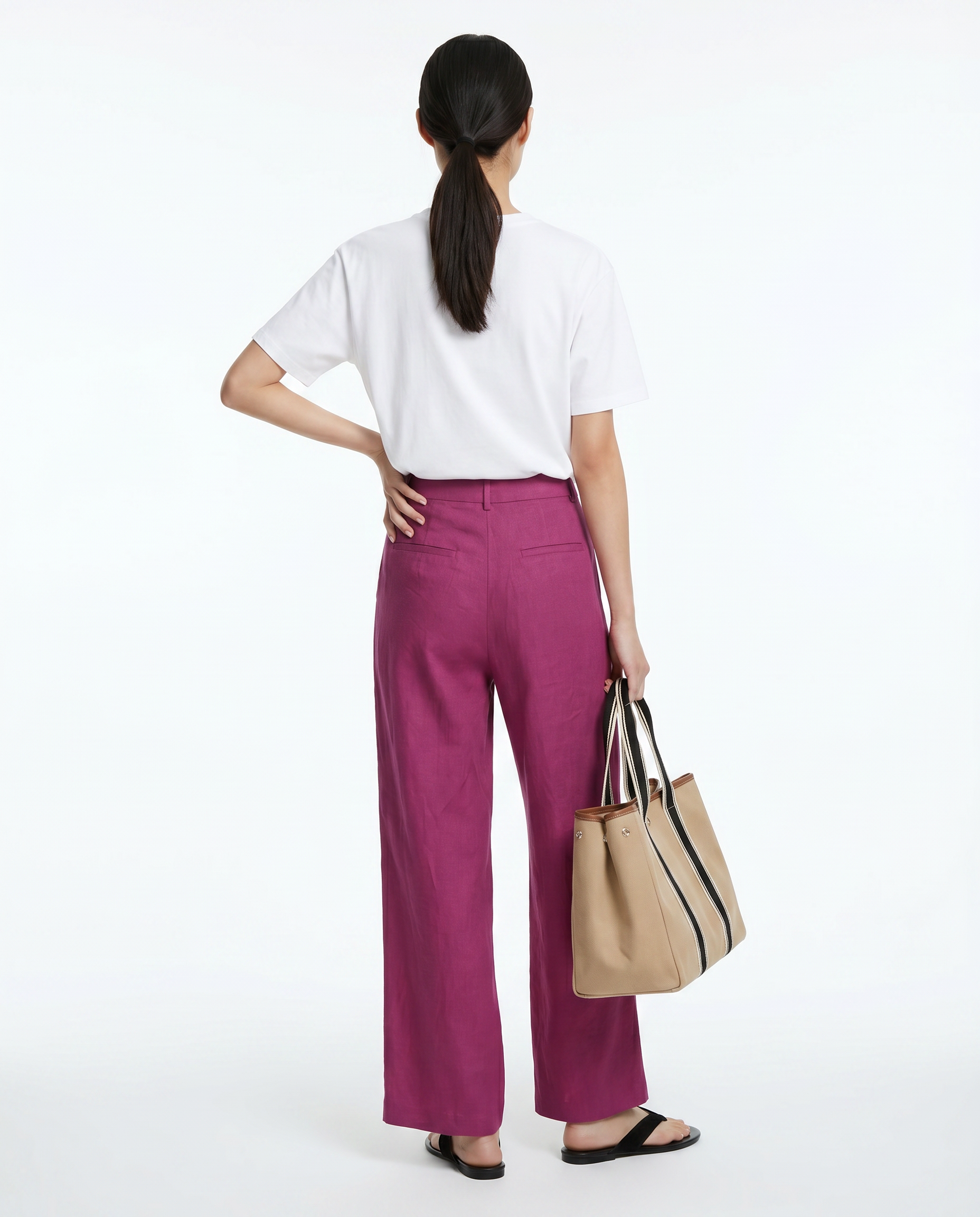 Alexa Fuchsia Pants