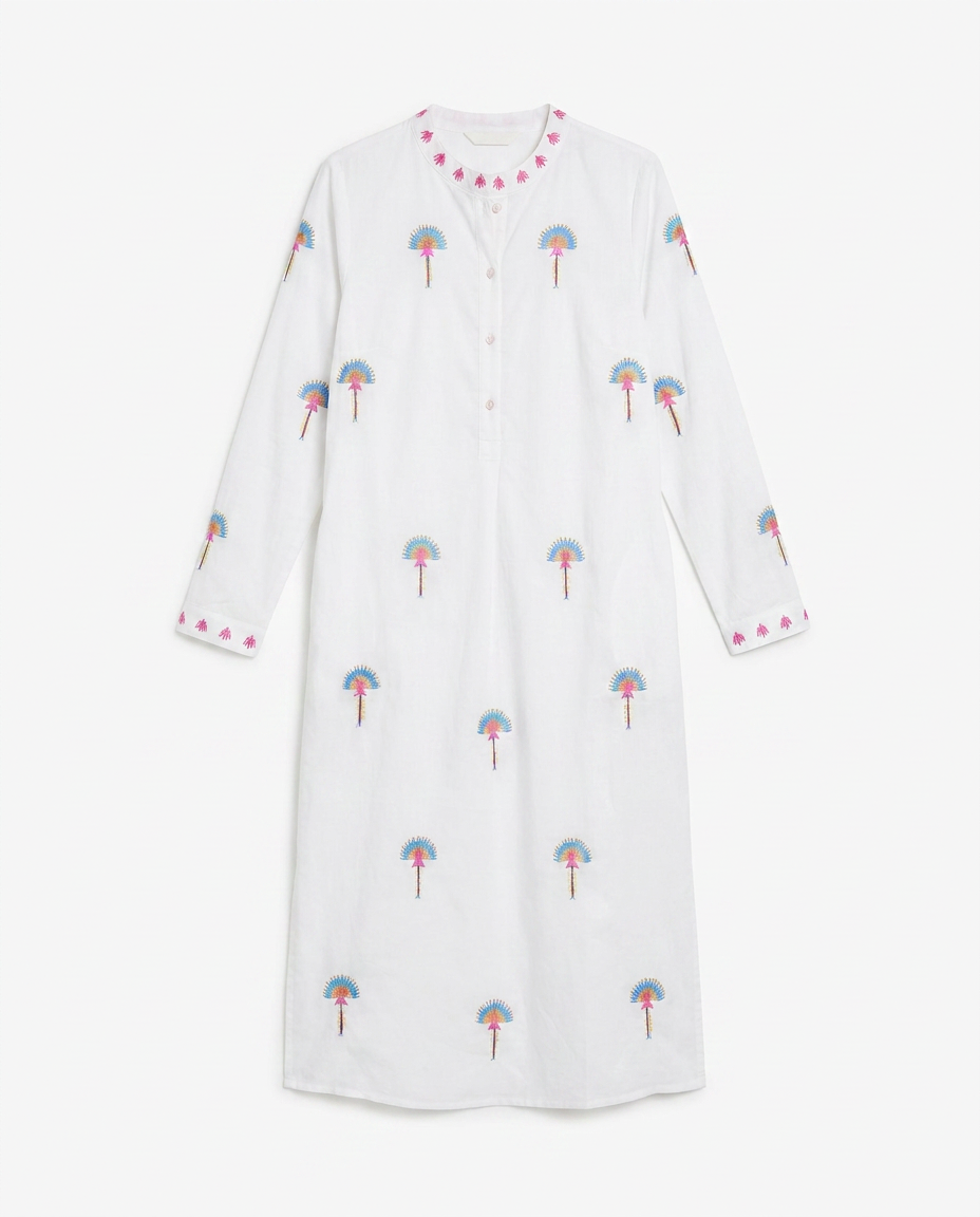 Cedar White Kaftan