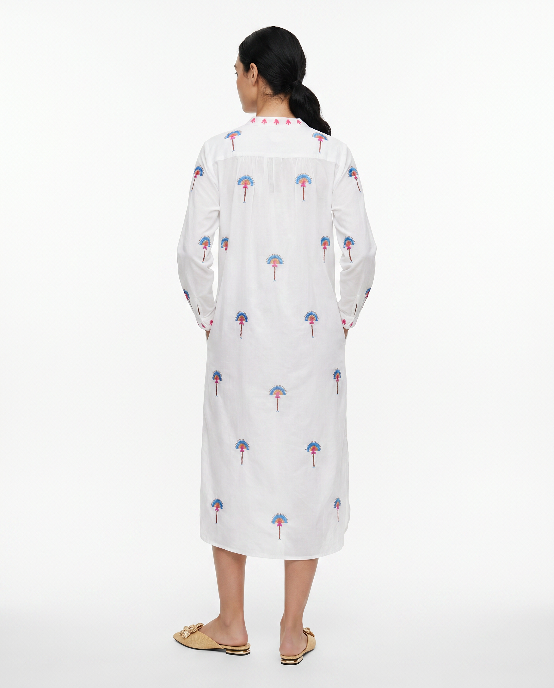 Cedar White Kaftan