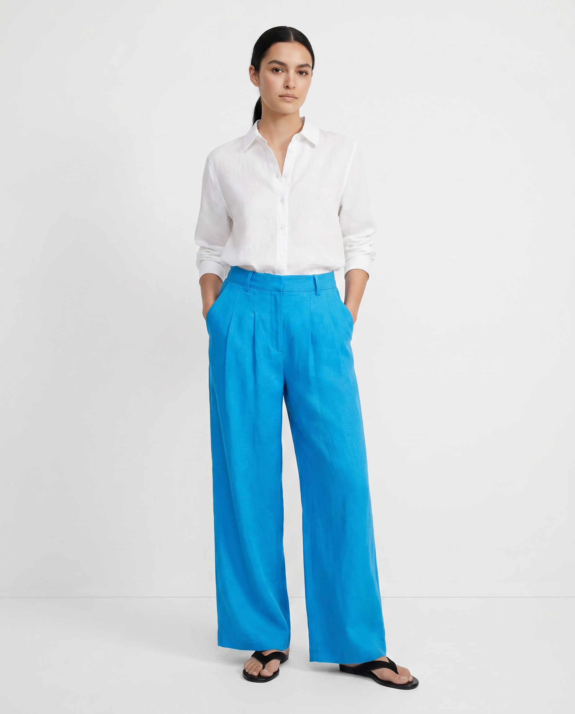 Alexa Turquoise Pants
