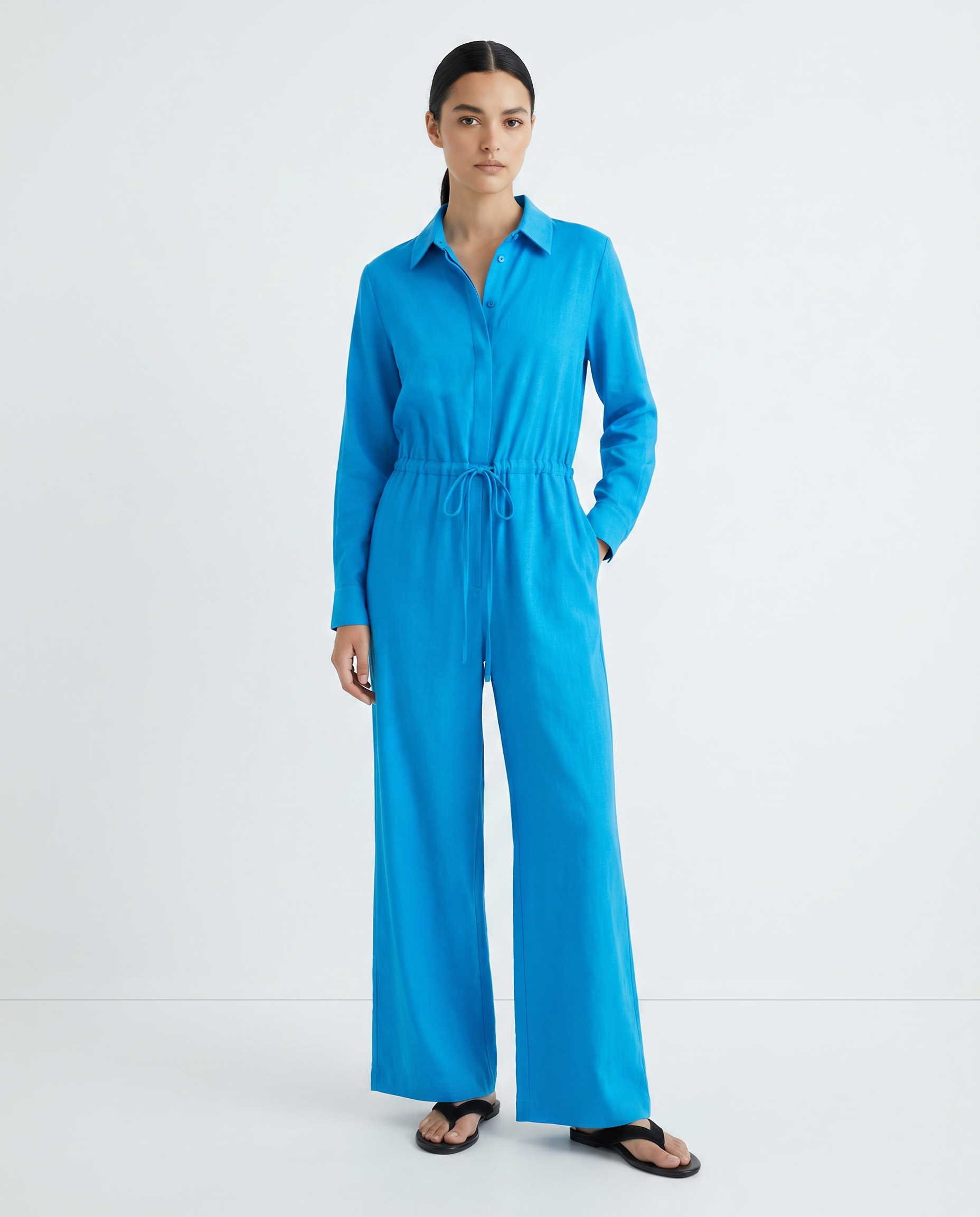 Aster Turquoise Jumpsuit