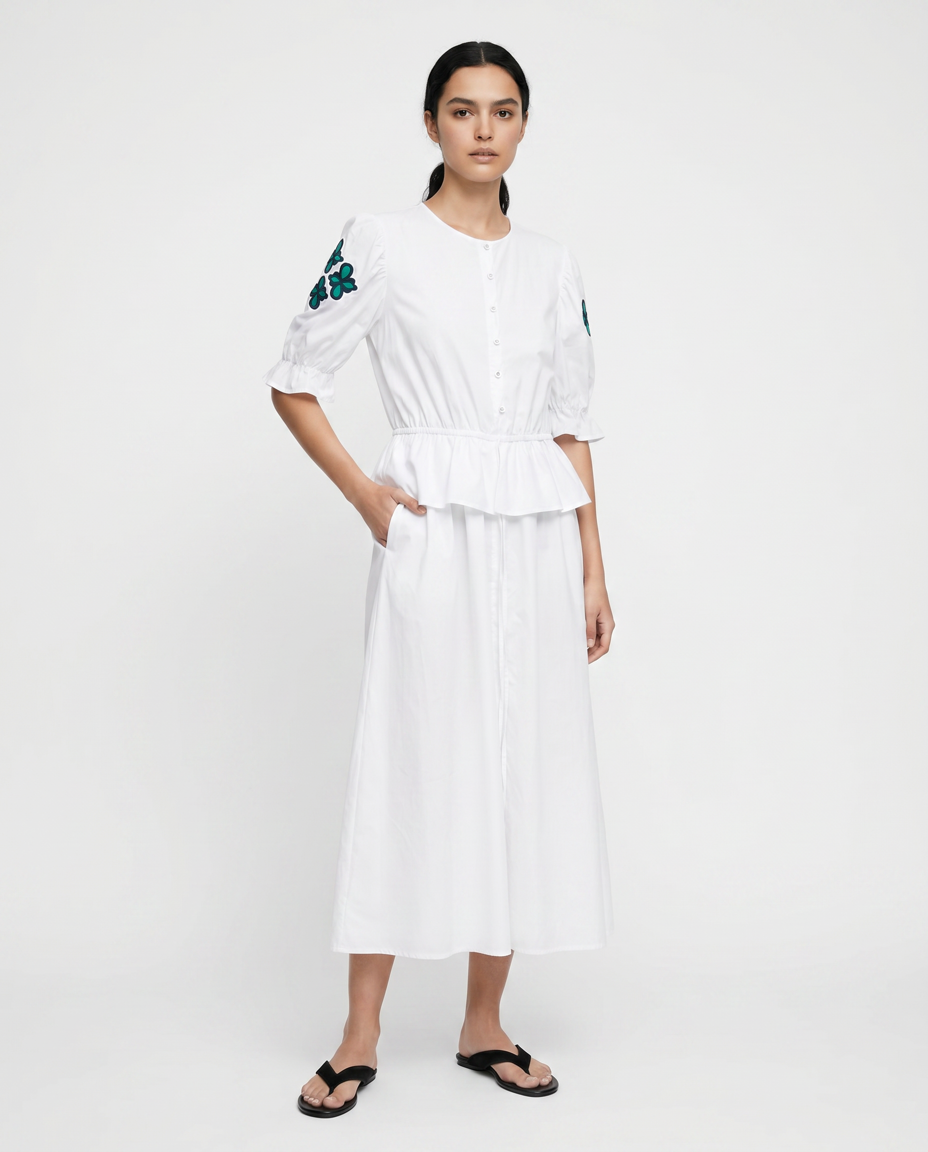 Milena White Dress