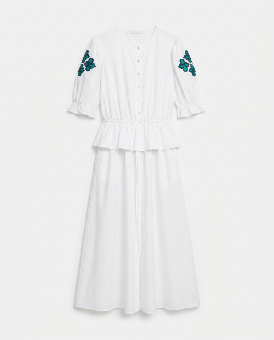 Milena White Dress
