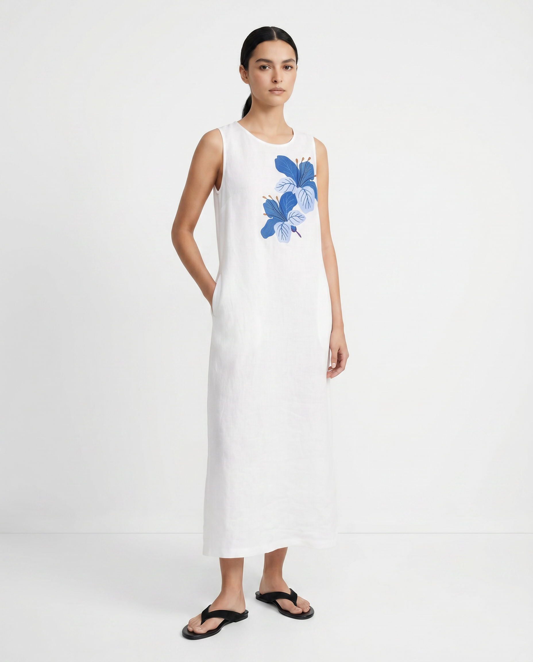 Carlota Ecru Dress