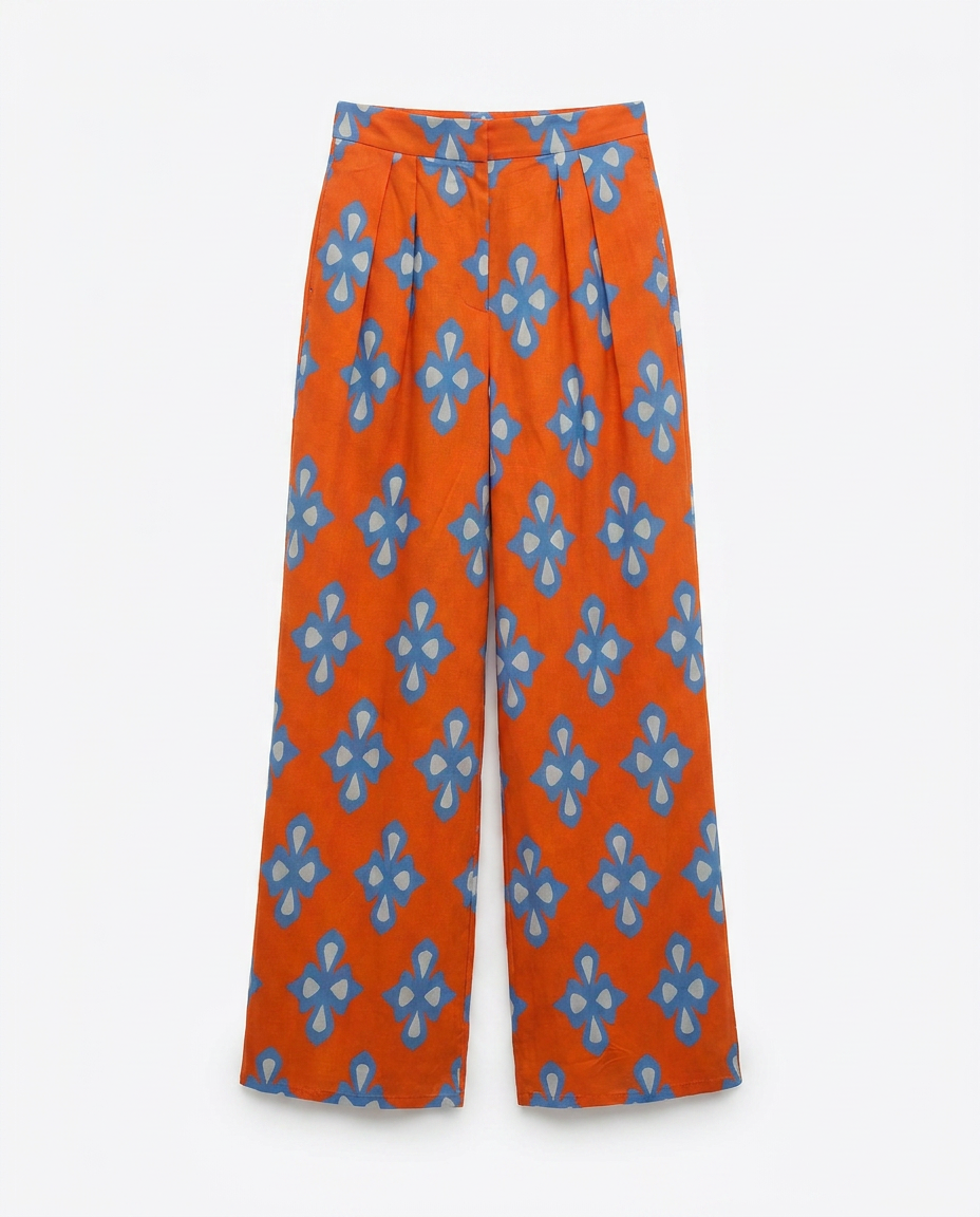 Scarf Luly Red Pants