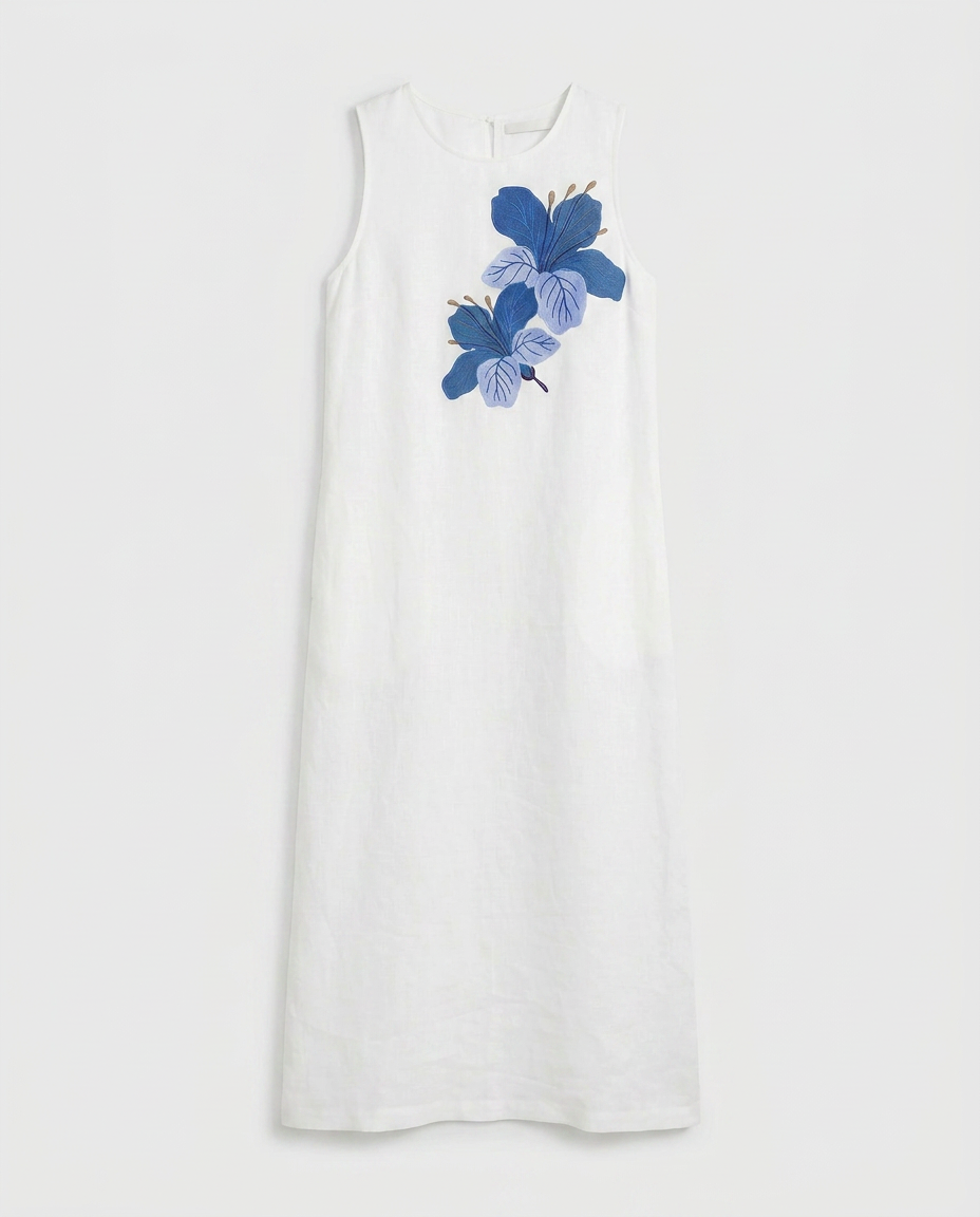 Carlota Ecru Dress