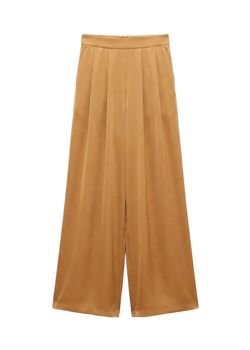 Pedras Satin Bronze Trousers