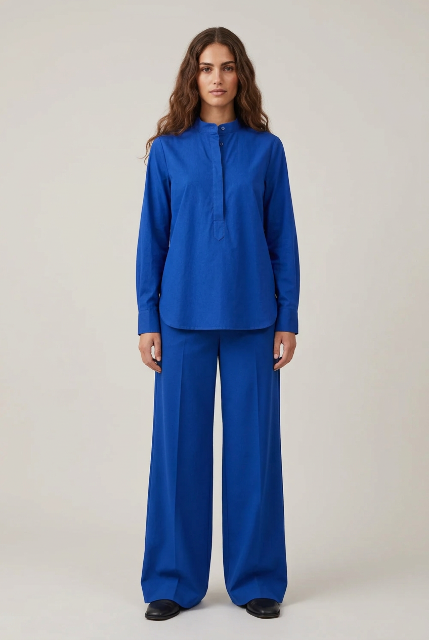 Metis Blouse Royal Blue