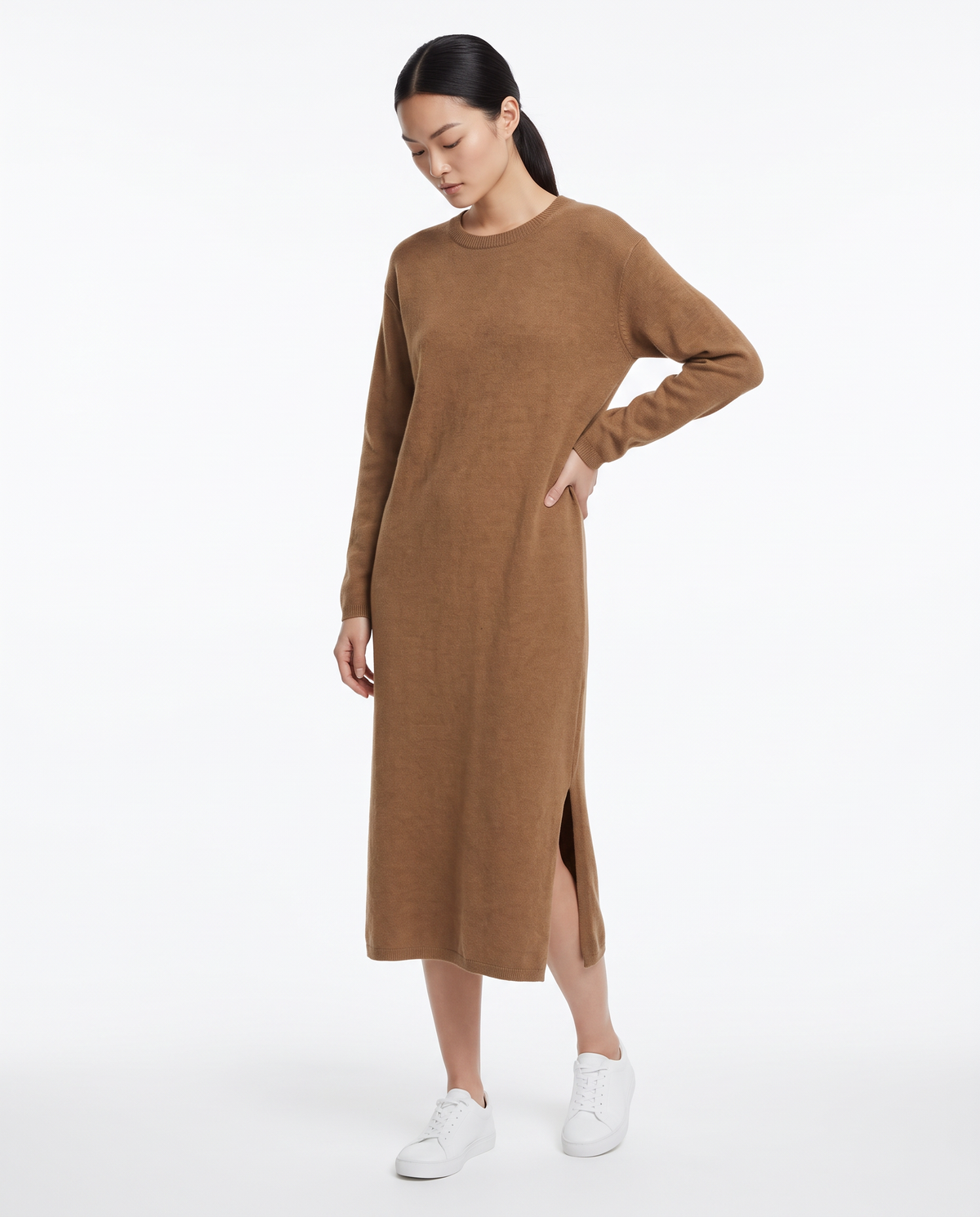 Vita Mocha Dress