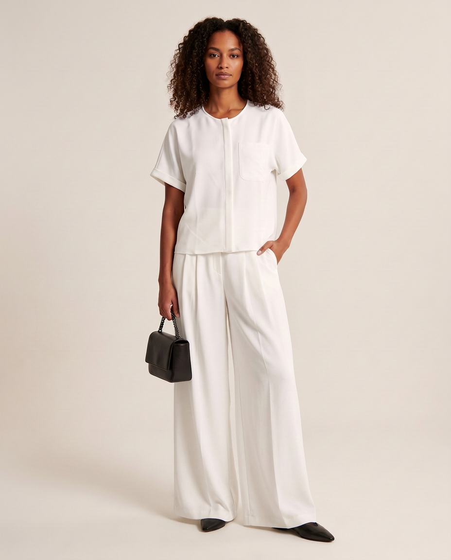 Andrea Ecru Shirt