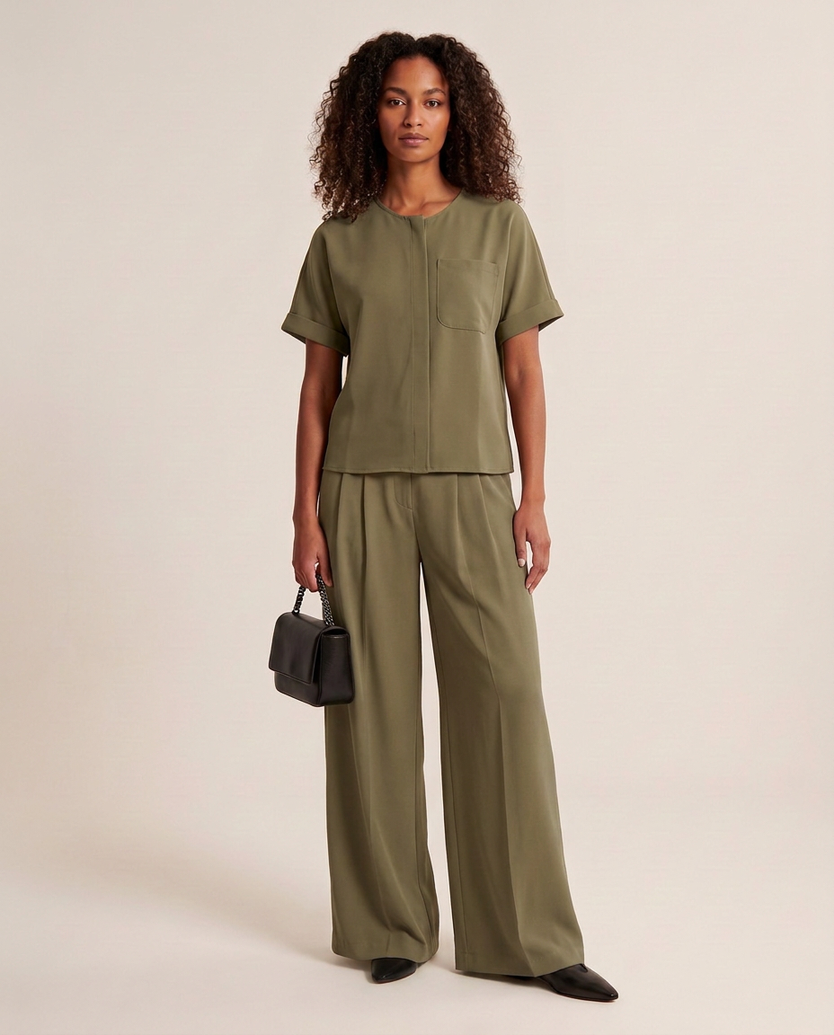 Pansy Olive Green Pants