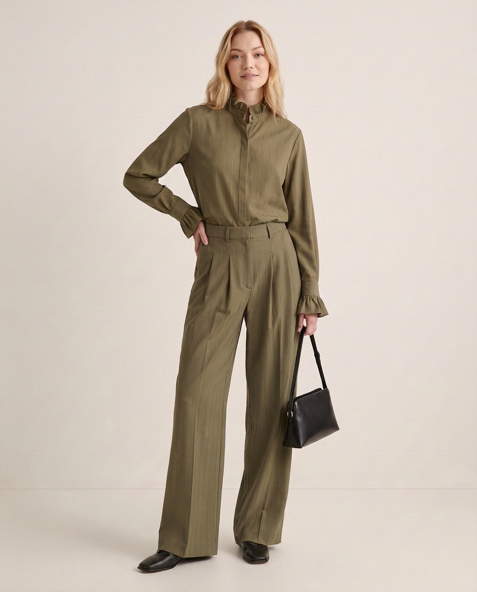 Pauline Olive Green Shirt