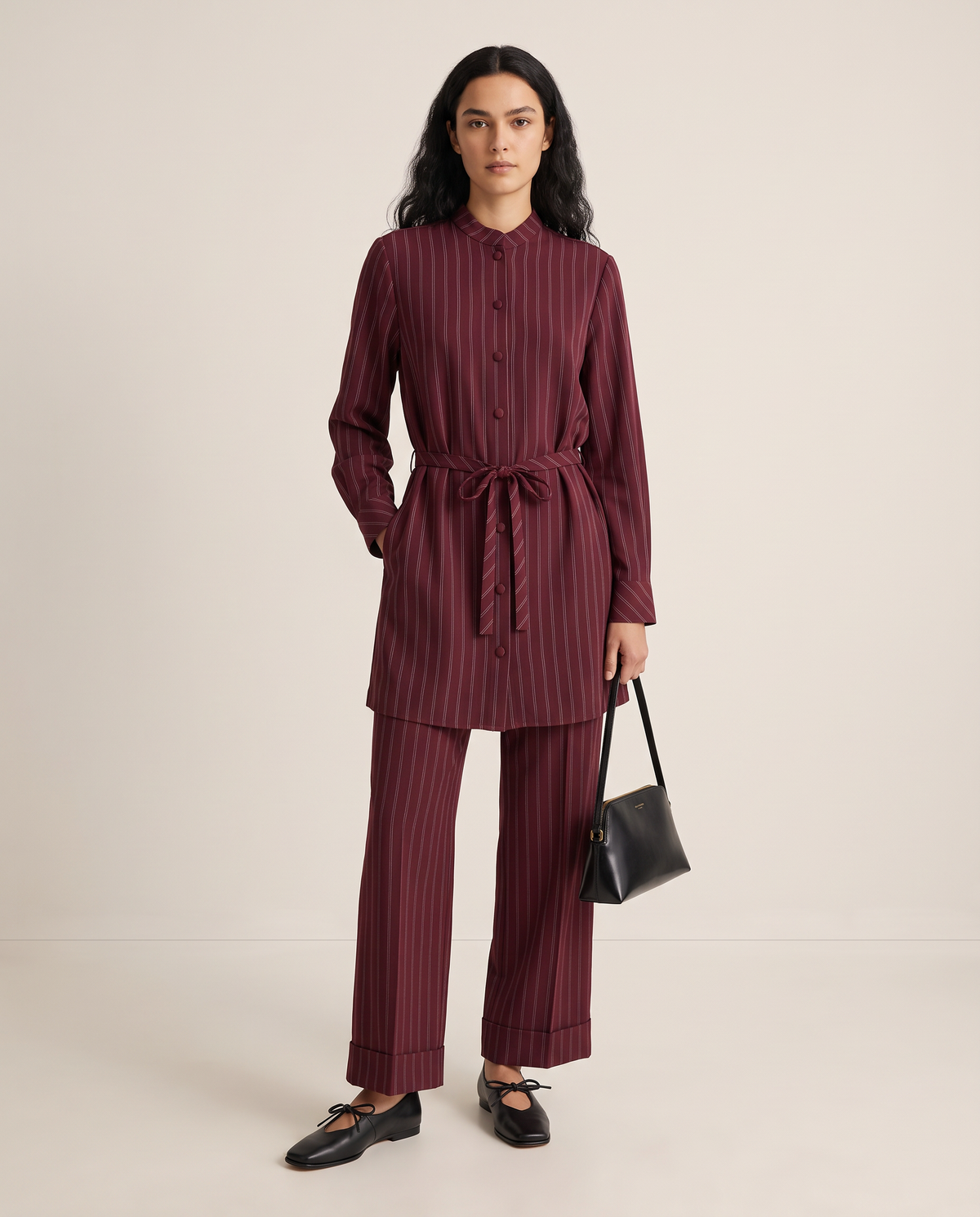 Gloria Leeds Striped Tunic