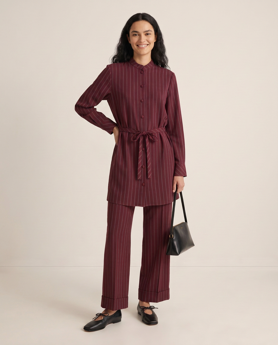 Regina Leeds Striped Pants