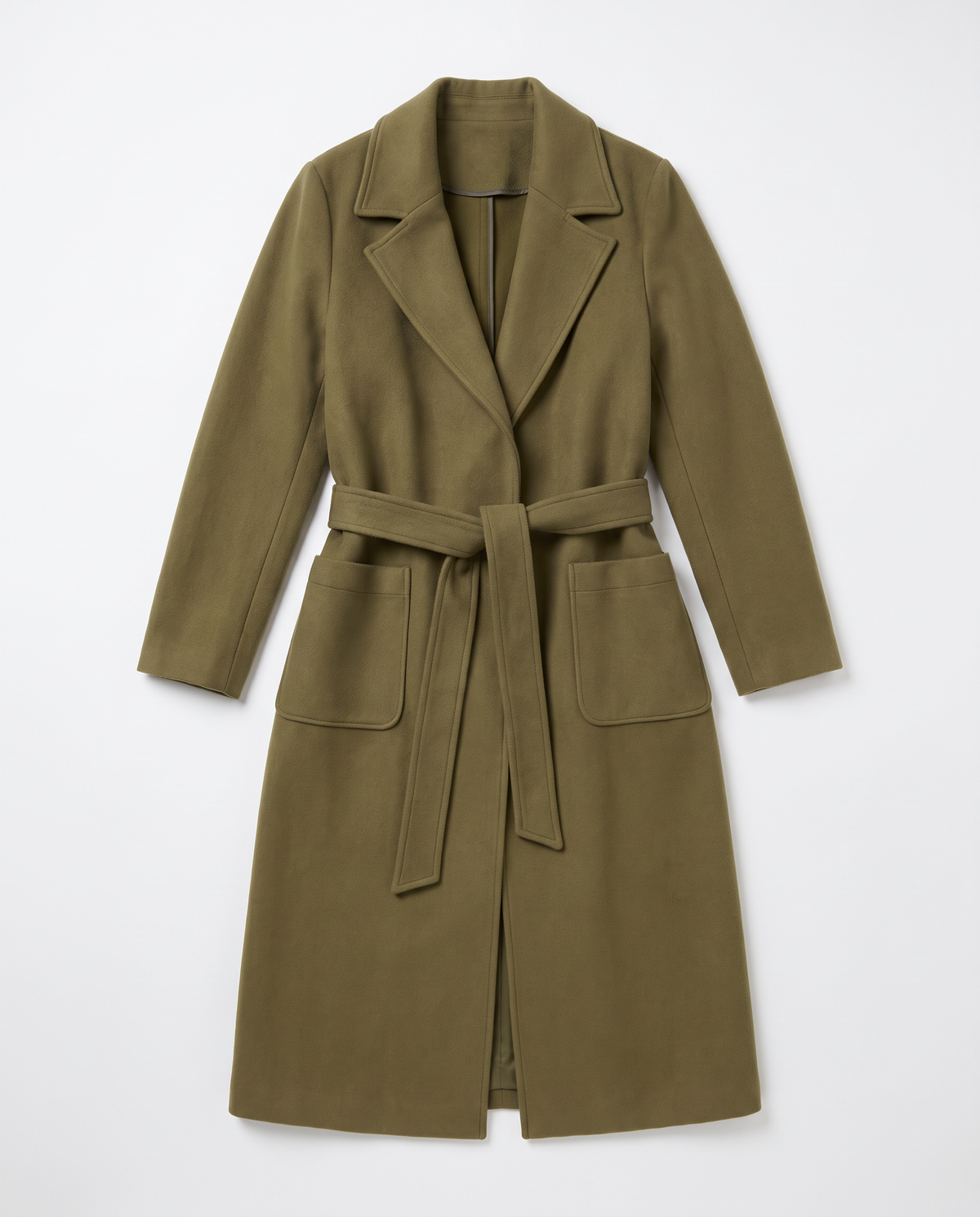Peony Olive Green Coat
