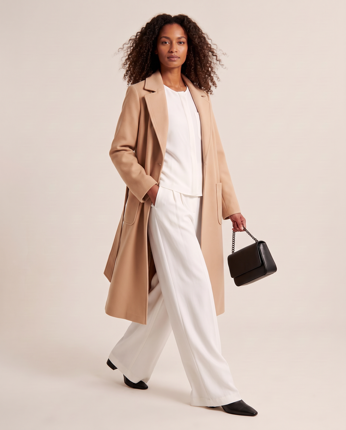 Peony Ecru Coat