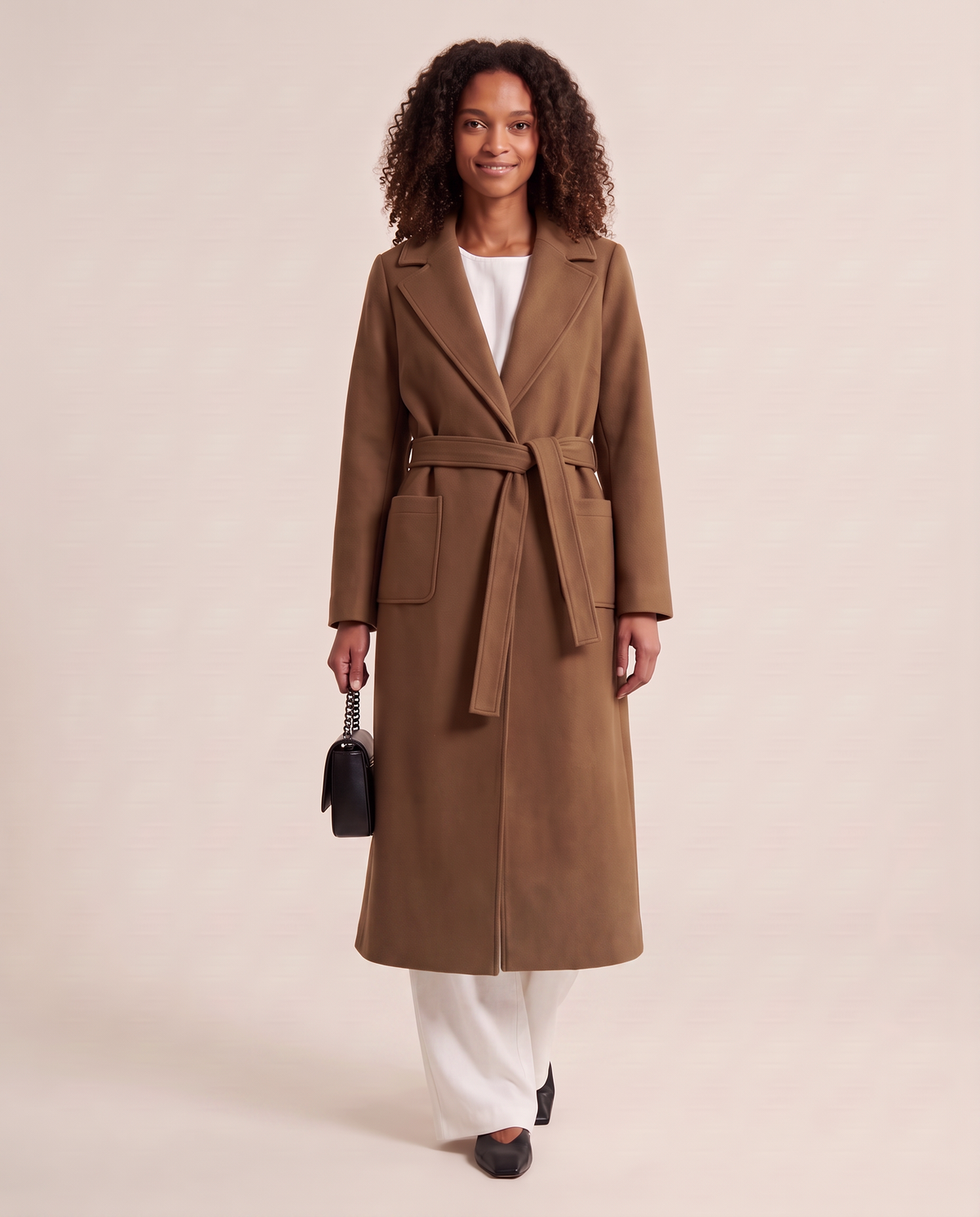 Peony Chocolate Coat