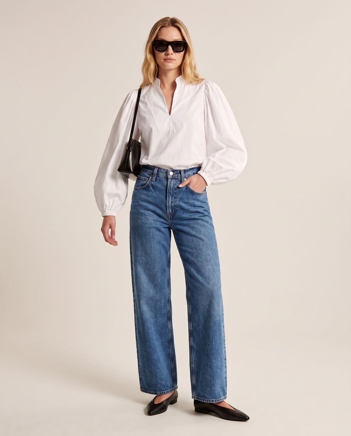 Charline White Blouse