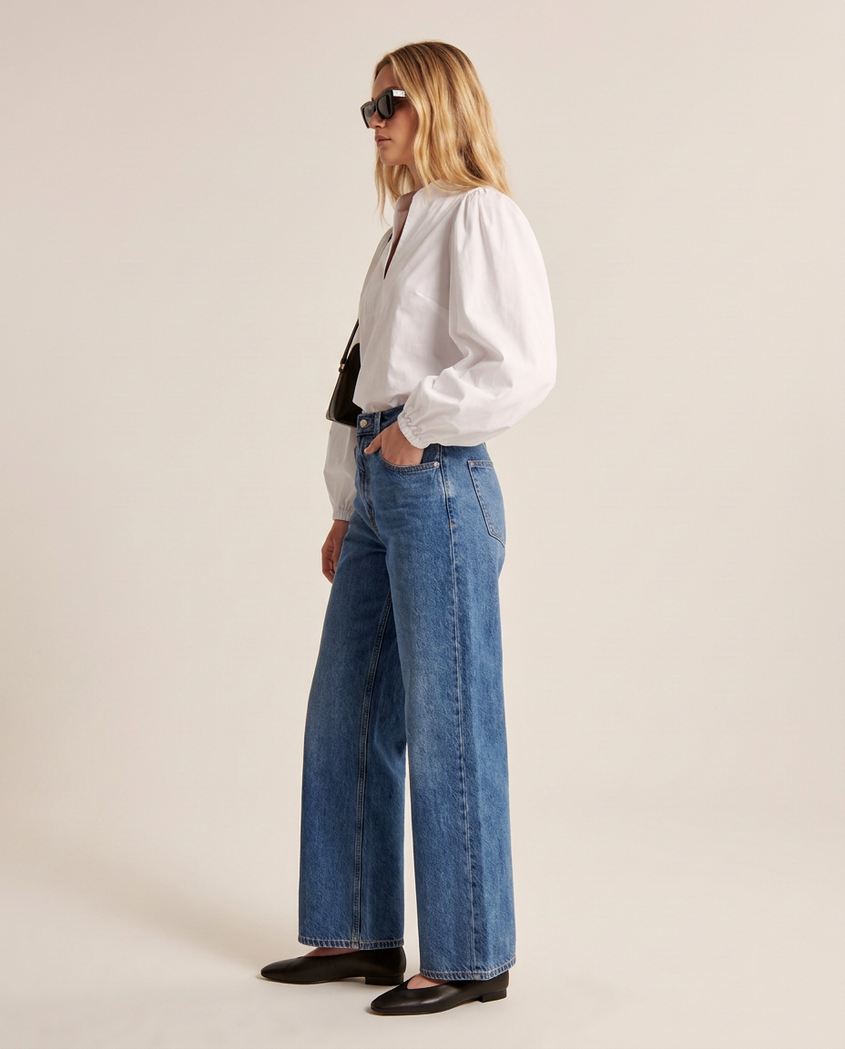 Charline White Blouse