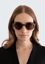 Carlota Forest Solid Sunglasses