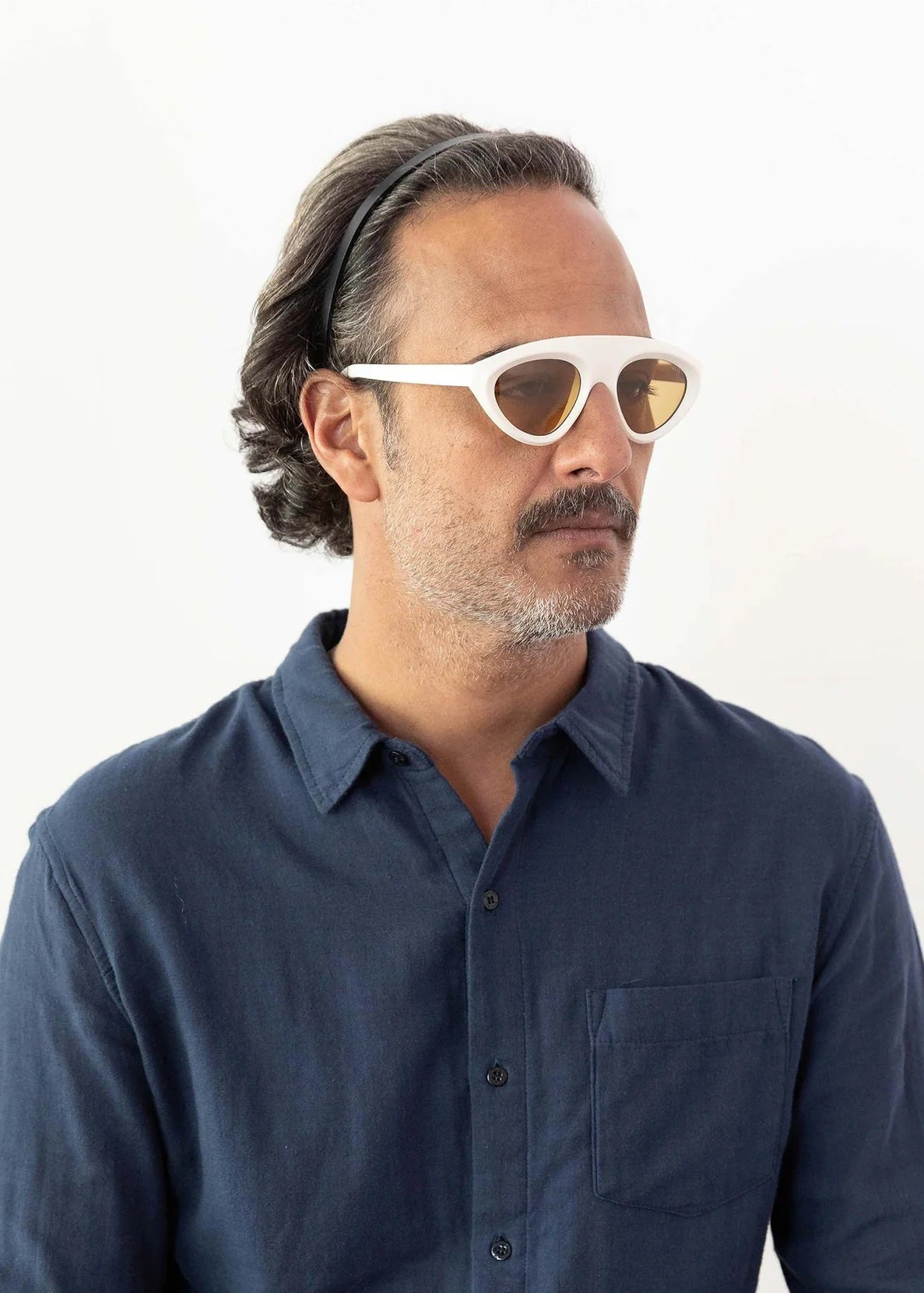 Vero Natural White Sunglasses