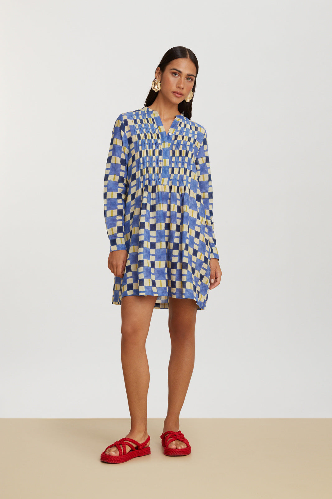 Teena Chess Dress