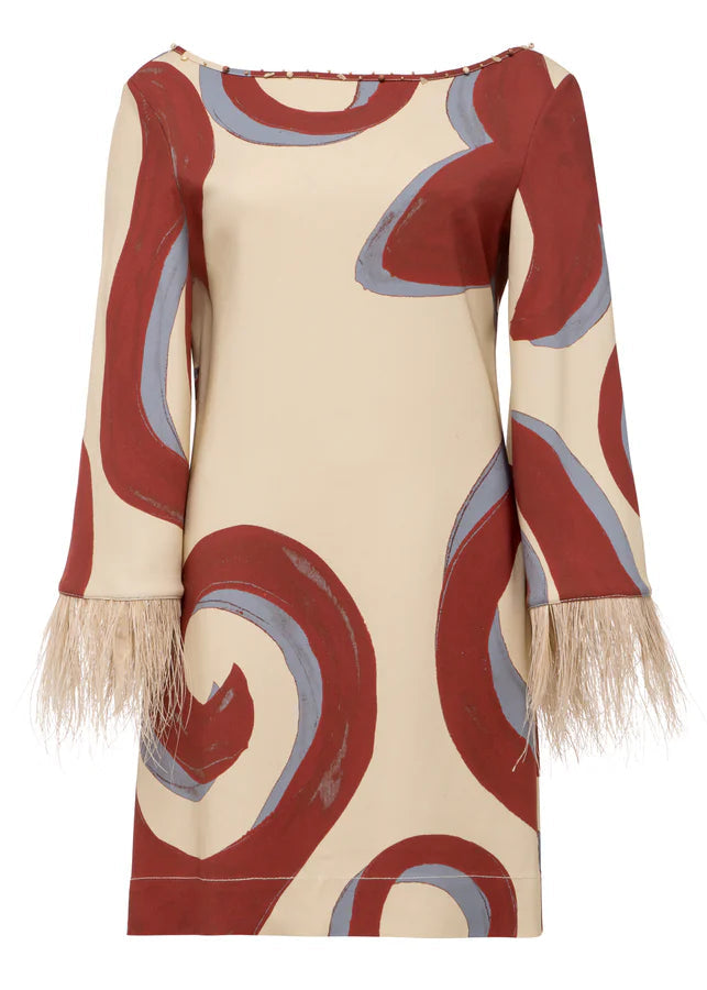 Kyra Sabra Silk Mini Dress
