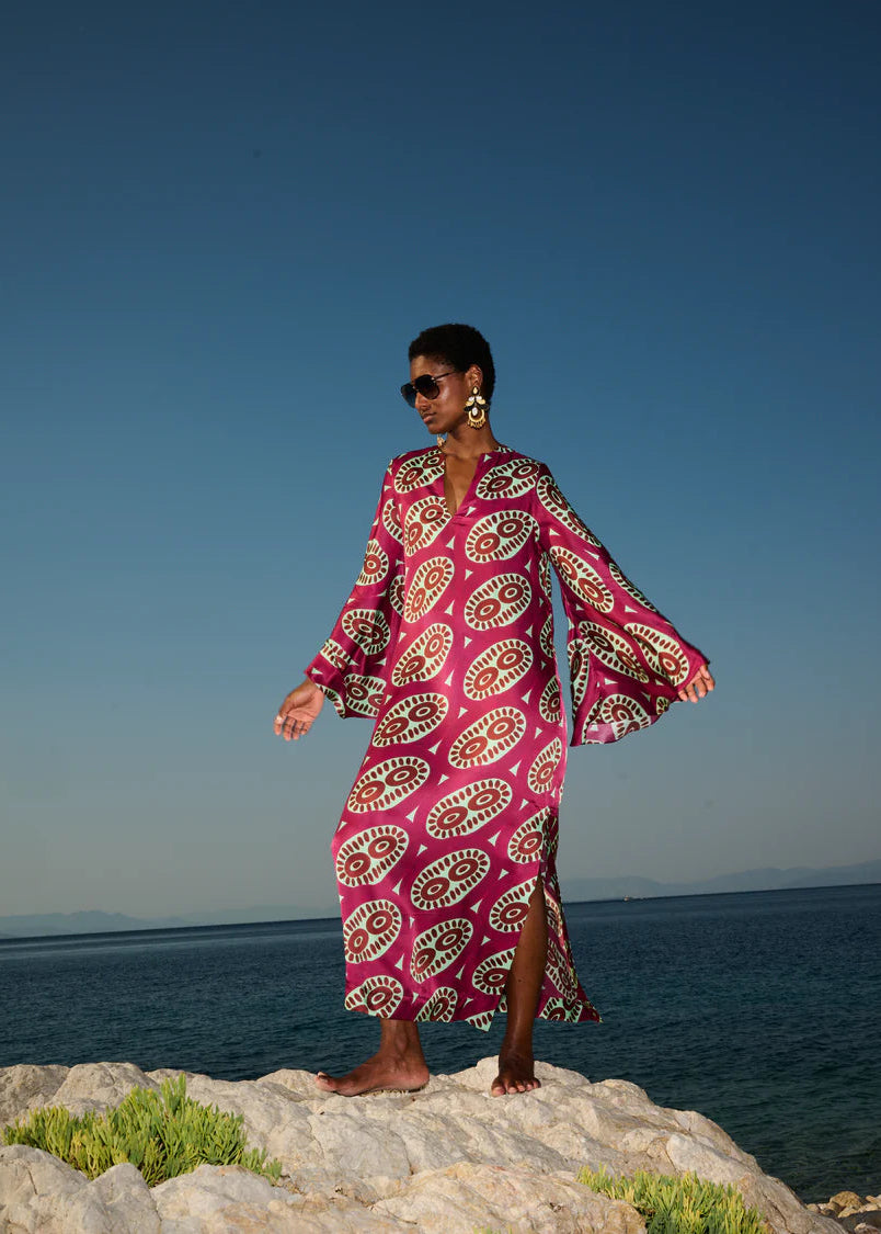 Selene Long Kaftan dress