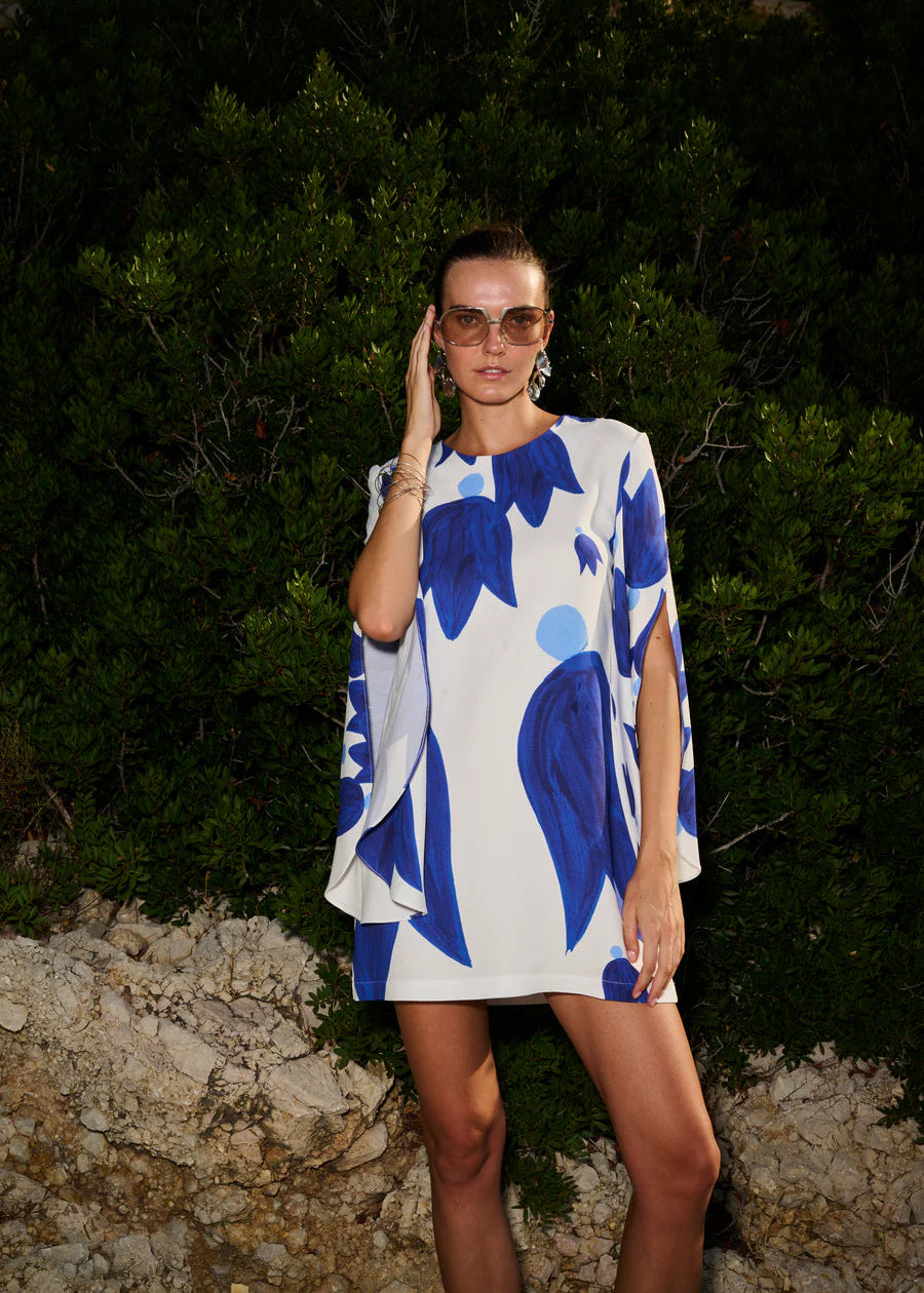 Theano Mini Sabra Silk Dress