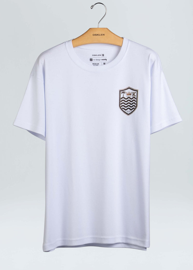 T-Shirt Big Shirt Brasão Wood
