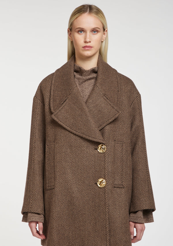 SKILLS AND GENES-BAMBI BROWN COAT-JUST BRAZIL
