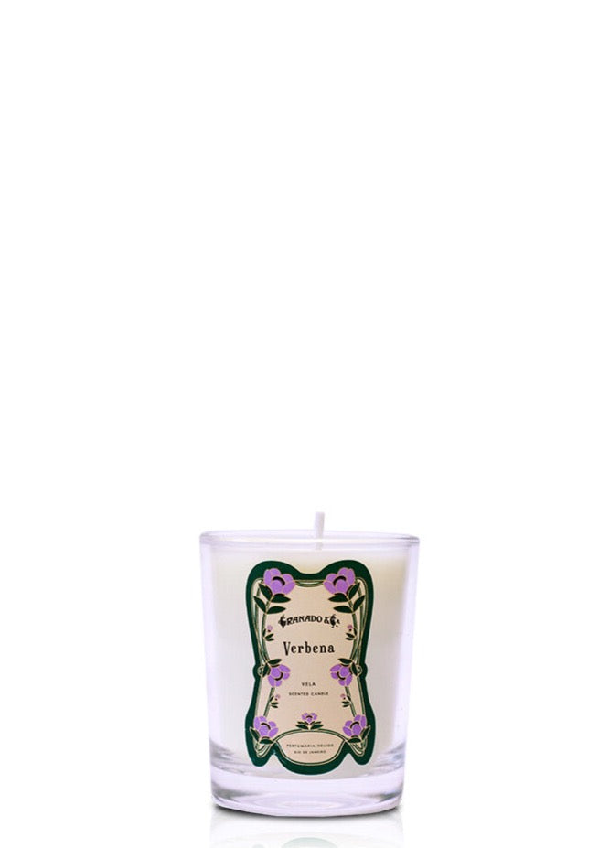 GRANADO SS22-VERBENA SCENTED CANDLE 80GR-JUST BRAZIL