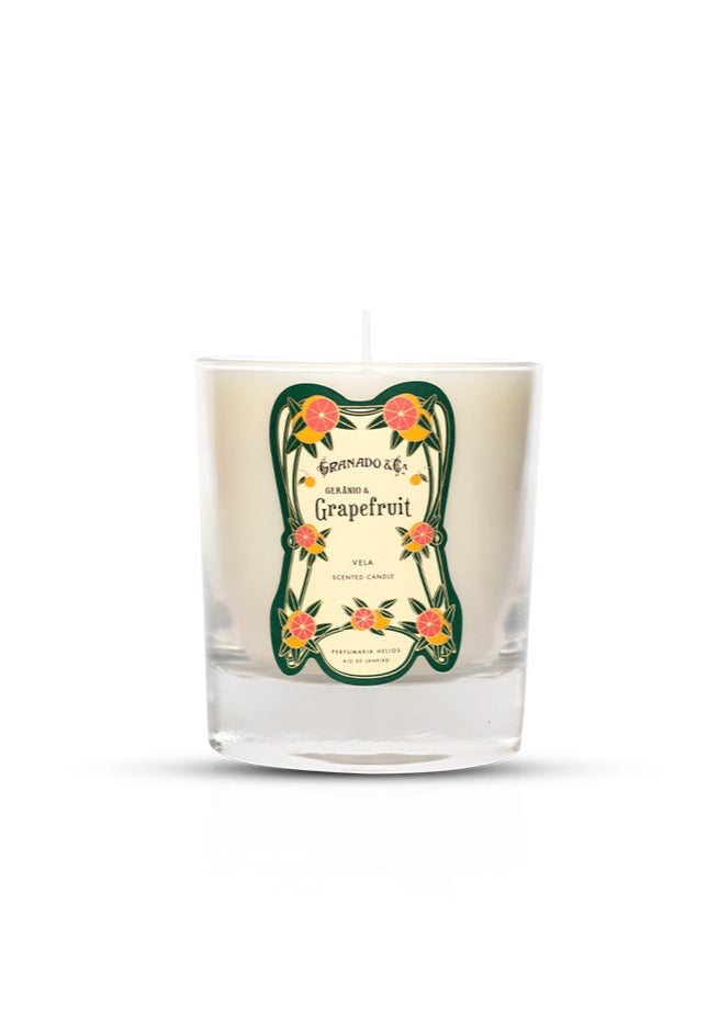 GRANADO SS22-GERÂNIO&GRAPEFRUIT CANDLE 250G-JUST BRAZIL