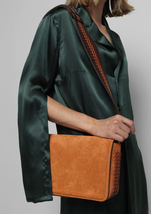 Maxi Box Lima Spice Suede Leather