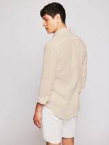 Antonio Blush Linen Shirt