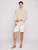 Antonio Blush Linen Shirt