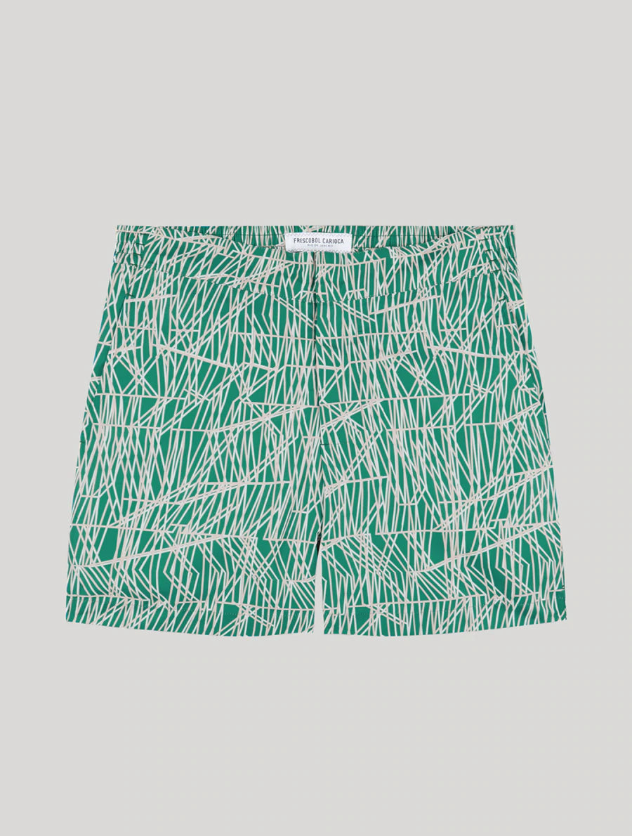 Classic Swim Shorts Rocha Print