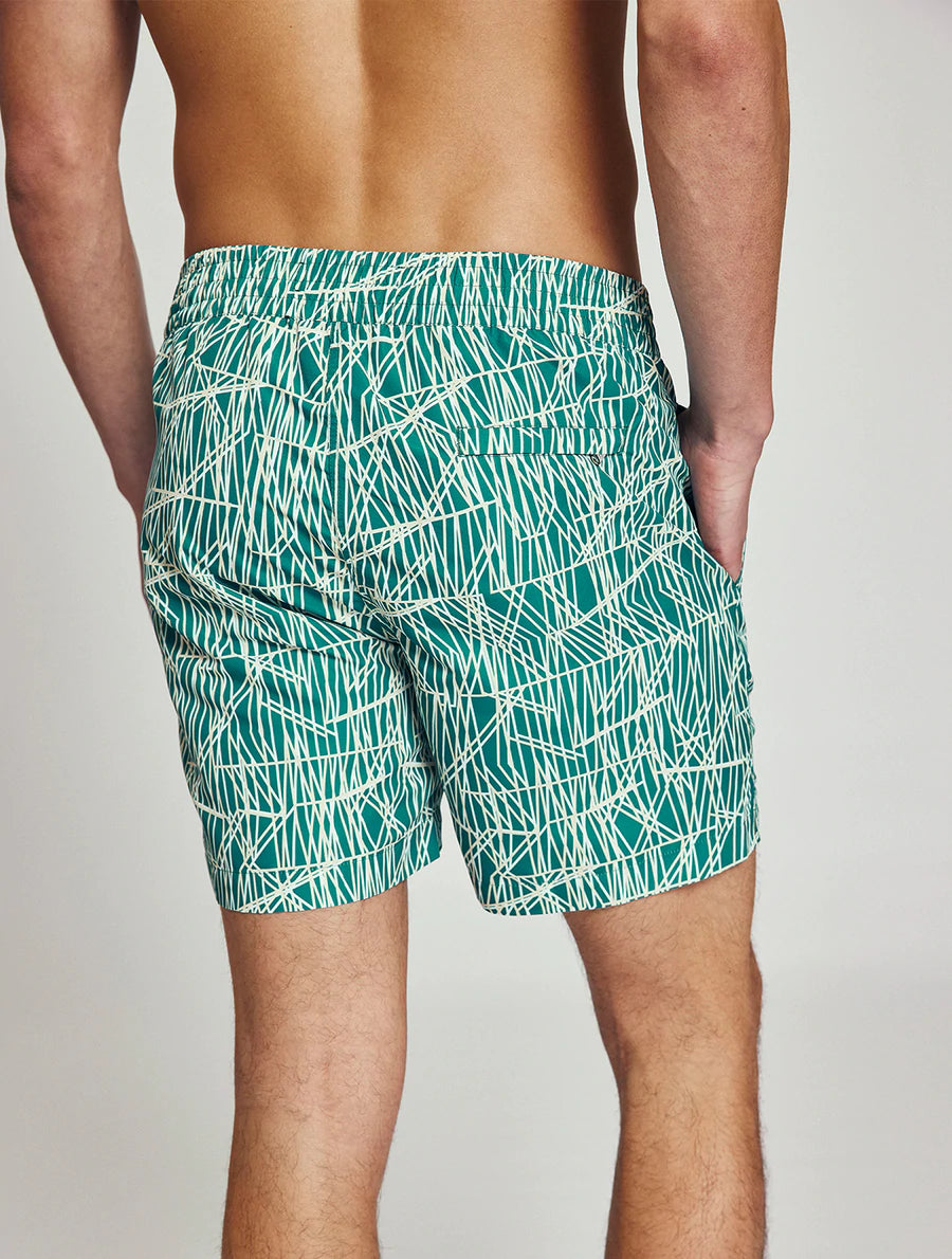 Classic Swim Shorts Rocha Print