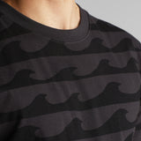 Waves Charcoal T-Shirt