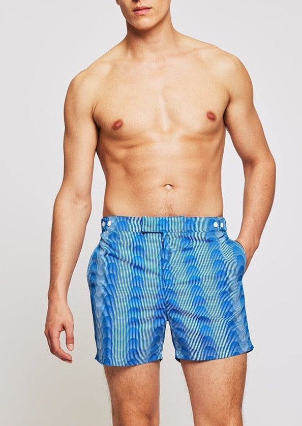 Tailored Swim Shorts Copacabana Sombra Print