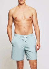 Classic Swim Shorts Copacabana Sombra Green Haze Print
