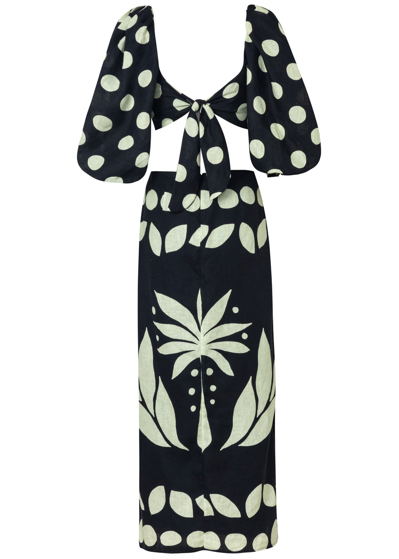 Cala de la Cruz-Timbiqui Amalfibw Dress-Justbrazil