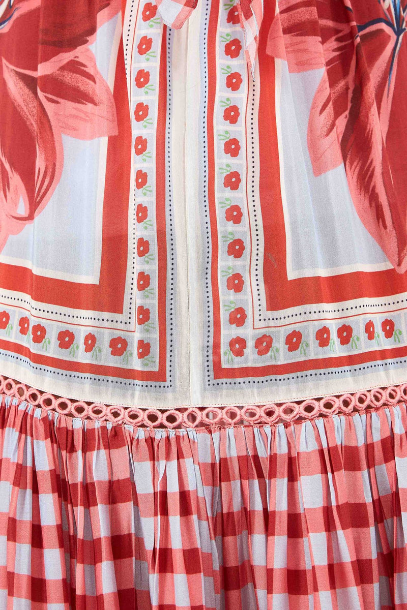 AZALEA MIX MIDI DRESS - JUSTBRAZIL