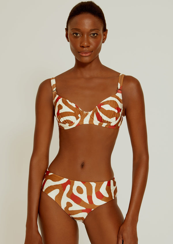 Kalahari Gigi Demi Mid Waist Bikini