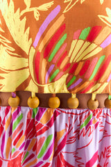 Mixed Color Birds Balls Dress