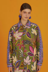 FARM RIO-JACKET-MIXED PRINTS TAPESTRY REVERSIBLE JACKET-JUST BRAZIL