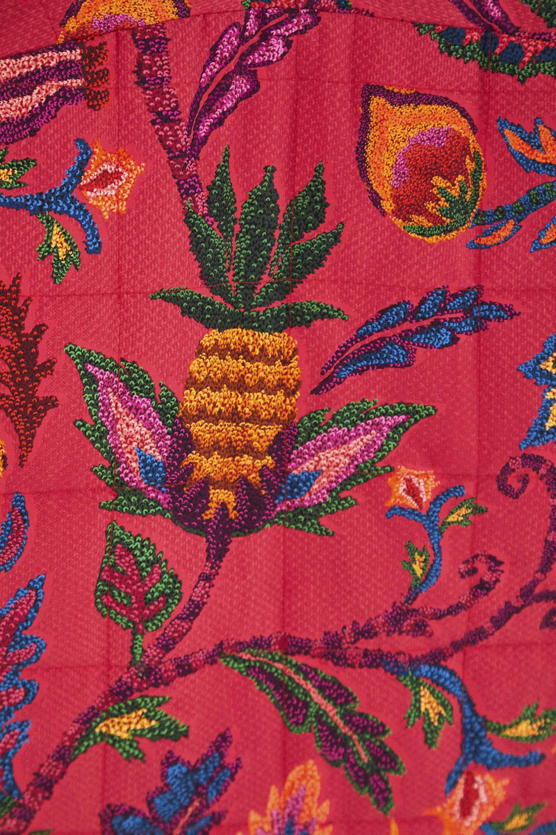 FARM RIO-JACKET-MIXED PRINTS TAPESTRY REVERSIBLE JACKET-JUST BRAZIL