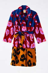 Farm Rio-Mixed Leopards Fleece Coat-Justbrazil