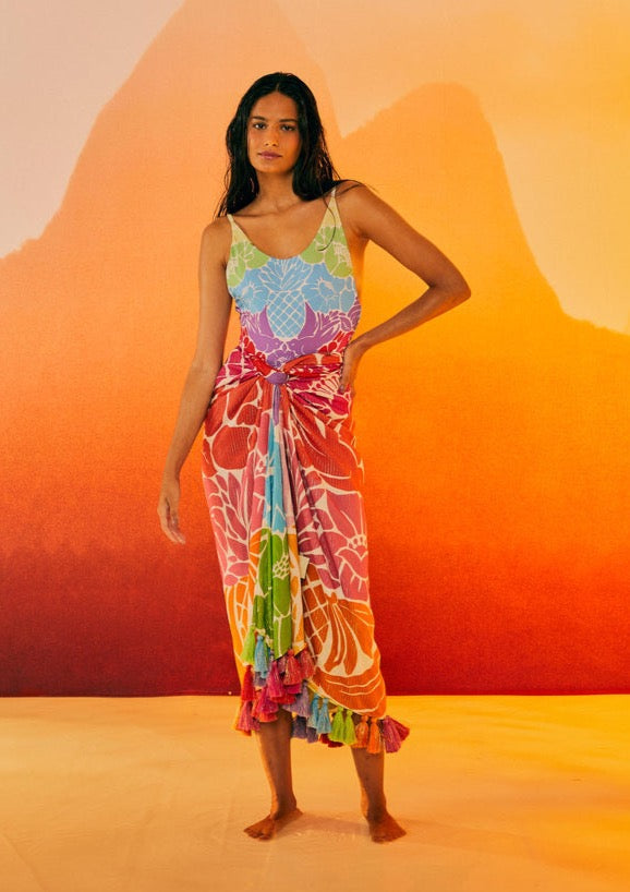 Tropical Graphic One Piece